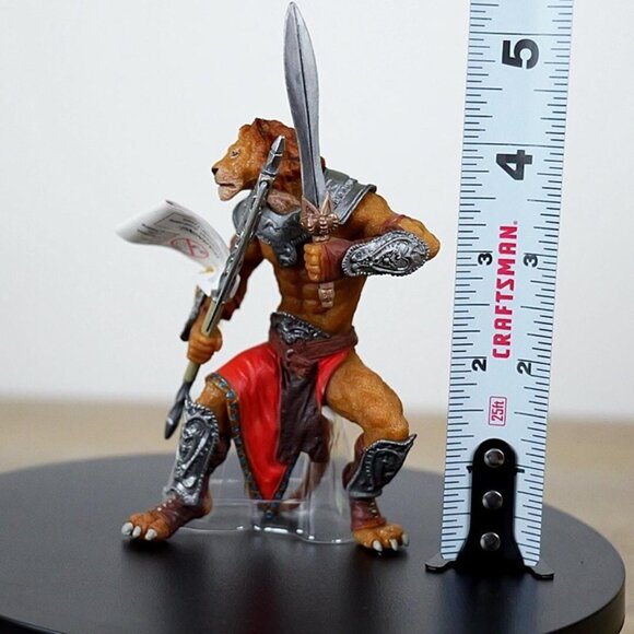 Lion‎ Mutant Figure - Hand Painted & Collectible Fantasy Toy - Picture 5 of 10